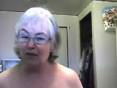 Old obese senior and sex toy