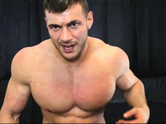 Bodybuilder cum is good for you!