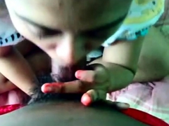 Indian Aunty Sucking Cock Amazing