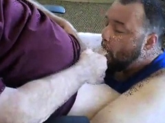 Daddy And Grandpa Blowjob