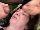 BBW gran fed cock