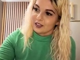 Blonde emo amateur solo masturbation