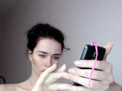 Brunette Solo Webcam Masturbation