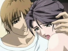 Horny Anime Milf Takes Teen Cock